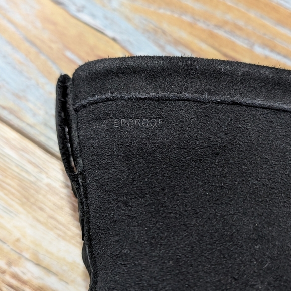 Sperry Waterproof Leather Black Buckle Boots Size 8 - Picture 8 of 8